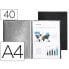 LIDERPAPEL Showcase folder 37935 40 polypropylene covers DIN A4 opaque