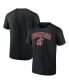 Фото #2 товара Men's Black Washington State Cougars Campus T-shirt