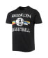 ფოტო #3 პროდუქტის Men's Black Brooklyn Nets City Edition Club T-shirt