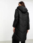 Фото #4 товара JDY longline padded coat in black