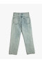 Фото #10 товара Düz Paça Kot Pantolon Normal Kesim Eve Jeans