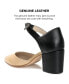 Women's Camille Two-Piece Block Heel Pumps