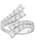 Cubic Zirconia Bypass Statement Ring in Sterling Silver, Created for Macy's