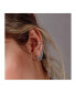 ფოტო #2 პროდუქტის Art Deco Cuff and Stud with chain Earring