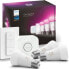 Фото #2 товара Philips Hue White and Color Starter Pack E27 with 4 Lights + Dimmer + Bridge