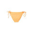 Juniors' Ribbed String Cheeky Bikini Bottom - Xhilaration™ Orange Size M