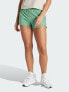 Фото #1 товара adidas performance Pacer Training 3-Stripes Woven High-Rise Shorts in Green