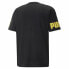 Men’s Short Sleeve T-Shirt Puma Power Summer Black Unisex