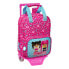 Фото #1 товара Школьный рюкзак с колесиками Pinypon Синий Розовый 20 x 28 x 8 cm