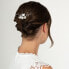 Charming hair comb with pearls