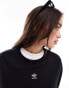 Adidas Originals Essentials sweatshirt in black Черный, L - фото #2