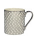 Mosaic Silver-Tone Plated 16 oz Can Mugs Set of 6