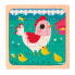 Фото #3 товара Пазл для малышей Janod Puzzle The Henriette Chicken.