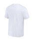 ფოტო #4 პროდუქტის Men's Darius Rucker Collection by White Chicago Cubs Distressed Rock T-shirt
