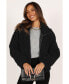 Womens Lucia Zip Front Teddy Jacket