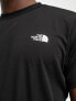 The North Face Training Reaxion t-shirt in black