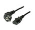 Фото #2 товара ShiverPeaks Type F/C13 1.8m - 1.8 m - Power plug type F - C13 coupler - 230 V