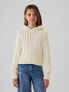 Фото #1 товара Kids Cable-Knit Cropped Sweater