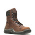 Фото #3 товара Wolverine Raider DuraShocks Waterproof 8" W210112 Mens Brown Work Boots