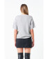 ფოტო #2 პროდუქტის Women's Lurex Short Sleeves Knit Top