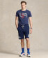 ფოტო #4 პროდუქტის Men's Team USA Custom Slim-Fit Graphic T-Shirt