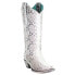 Corral Boots A3798 Snakeskin Snip Toe Cowboy Womens Grey, White Casual Boots A3