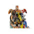 Decorative Figure Home ESPRIT Multicolour Dog 17 x 25 x 27 cm