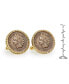 1800's Indian Head Penny Rope Bezel Coin Cuff Links