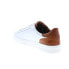 Фото #6 товара Bruno Magli Raffaele BM1RFLG0P Mens White Leather Lifestyle Sneakers Shoes 7.5