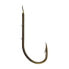 VMC 9290 Faultless Baitholder barbed spaded hook Bronze (10 pcs), 4 - фото #2