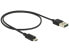 Фото #3 товара Delock 83845 - 0.5 m - USB A - Micro-USB B - USB 2.0 - Black