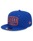 Men's Blue New York Knicks 2024 NBA All-Star Game Rally Drive Finish Line Patch 9FIFTY Snapback Hat