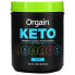 Фото #1 товара Orgain, Keto, протеиновый порошок из кетогенного коллагена с маслом MCT, ваниль, 400 г (0,88 фунта)
