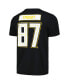Фото #3 товара Men's Sidney Crosby Black Pittsburgh Penguins Richmond Player Name and Number T-shirt
