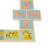 Фото #3 товара WOOMAX Wooden Domino 28 Animal Pieces Of The Zookabee Jungle Board Game