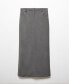 Фото #4 товара Women's Slit Long Skirt