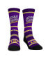 Фото #1 товара Носки для мужчин и женщин Rock 'Em LSU Tigers Team Slogan Crew Socks