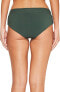 Фото #3 товара Robin Piccone Women's 247082 Green Moana Hipster Bikini Bottom Swimwear Size XS