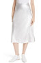 Фото #1 товара Women's Vince Satin Slip Skirt, Size Large - Metallic size L 305061