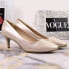 Sergio Leone W SK378E gold shiny high heels