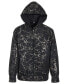 Big Girls Marble-Print Hooded Windbreaker Jacket, Created for Macy's