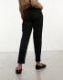 Miss Selfridge mom high waist jean in black wash