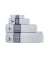 Фото #3 товара Fancy Border 2 Piece Turkish Cotton Bath Towel Set