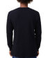 ფოტო #2 პროდუქტის Men's Chunky Waffle Long Sleeve T-shirt