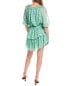 Фото #2 товара Dnt 3/4-Sleeve Mini Dress Women's Green L
