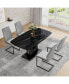 Фото #1 товара Ultra Modern Dining Table Glamour and Functionality for Every Gathering