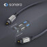 Фото #5 товара PureLink sonero Optical Audio Cable 1.50m, TOSLINK, Male, TOSLINK, Male, 1.5 m, Black