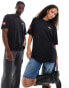 Фото #1 товара The North Face Seven Summits Axys Redbox logo oversized t-shirt in black