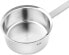 Fissler Original Professional Collection 3-Piece Stainless Steel Saucepan Set with Metal Lid (1 Cooking Pot, 1 Stewing Pot, 1 Saucepan Lidless) - Induction