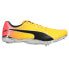 Фото #1 товара Puma Evospeed Electric 13 Track And Field Mens Yellow Sneakers Athletic Shoes 3
